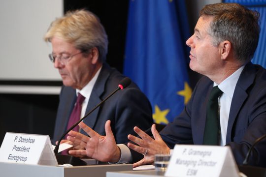 paolo gentiloni - paschal donohoe